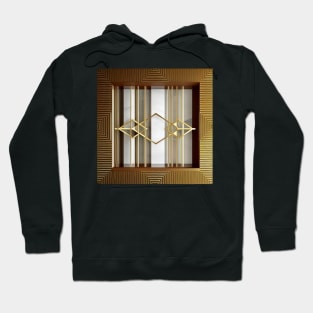 Golden Symmetry Hoodie